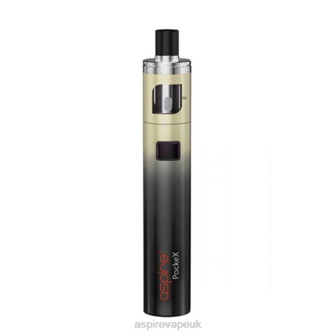 Aspire Pockex Anniversary Edition Kit | Aspire Ecig UK 4JTD119 Gold Gradient