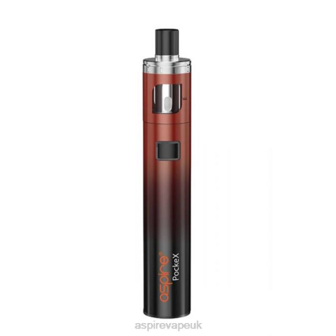 Aspire Pockex Anniversary Edition Kit | Aspire Vape 4JTD120 Red Gradient