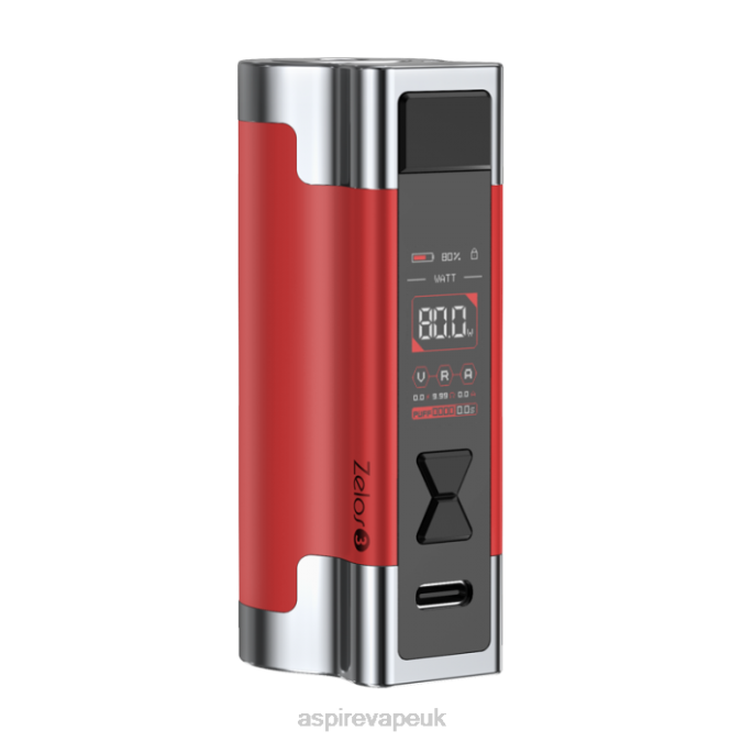 Aspire Zelos 3 Mod | Aspire Vape Flavours 4JTD196 Red