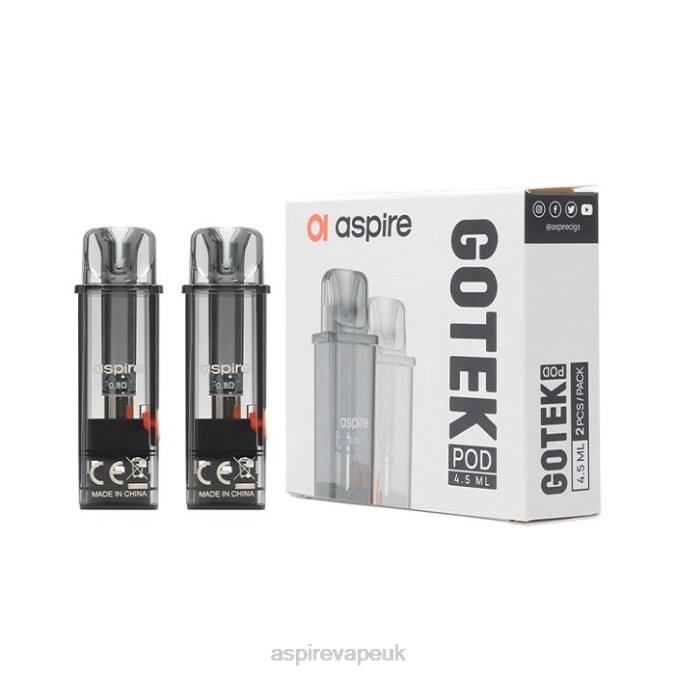 Aspire Gotek Pod (Re-Filled Edition 4.5 Ml) Compitable With Gotek X And Gotek S | Aspire Vape Pen 4JTD232